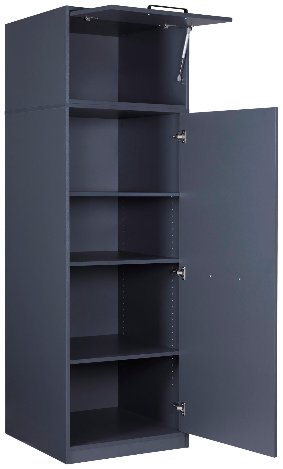 HAUSWIRTSCHAFTSRAUM 335/208/68 cm  in Anthrazit  - Anthrazit, MODERN, Holzwerkstoff (335/208/68cm) - home24