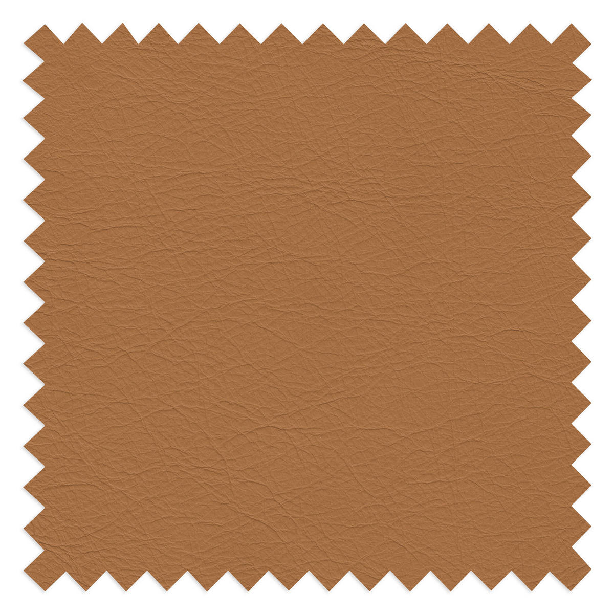 ECKSOFA  in Echtleder Cognac  295/187 cm  - Chromfarben/Cognac, Design, Leder/Metall (295/187cm) - Livetastic