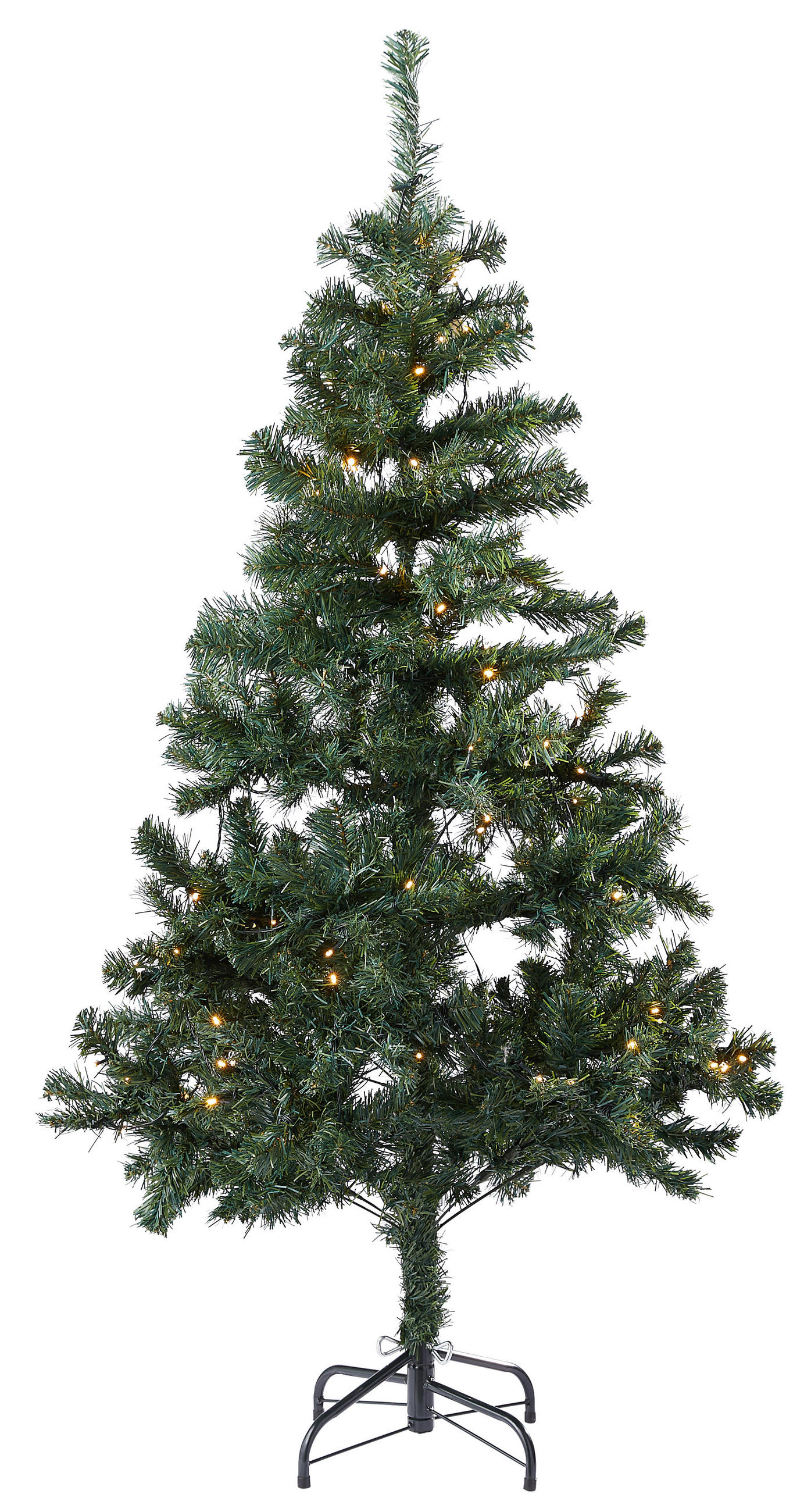 WEIHNACHTSBAUM 60 cm  - Grün, KONVENTIONELL, Kunststoff (60cm)