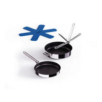 SET PONEV Space nerjaveče jeklo 2-delni  - barve nerjavečega jekla, Basics, kovina (24+28cm) - Joseph Joseph