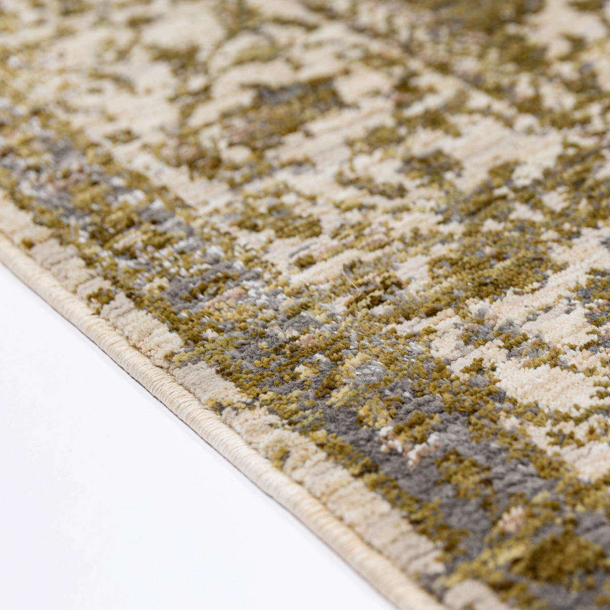 VINTAGE-TEPPICH 160/230 cm Cordelia Grün rechteckig  - Grün, Basics, Kunststoff/Textil (160/230cm) - Flair Rugs