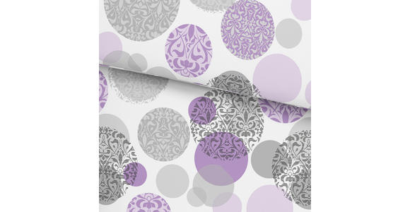 Bettwäsche Adelheid 140/200cm - Taupe/Blau, KONVENTIONELL, Textil (140/200cm) - Ombra