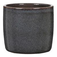 ÜBERTOPF  - Dunkelgrau, Basics, Keramik (15/14/15cm)