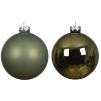 CHRISTBAUMKUGEL-SET 2,50 cm 24-teilig  - KONVENTIONELL, Glas (2,50cm)