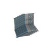 SESSELAUFLAGENSET Ornament  - Blau/Hellgrau, Basics, Textil (50/7/100cm)
