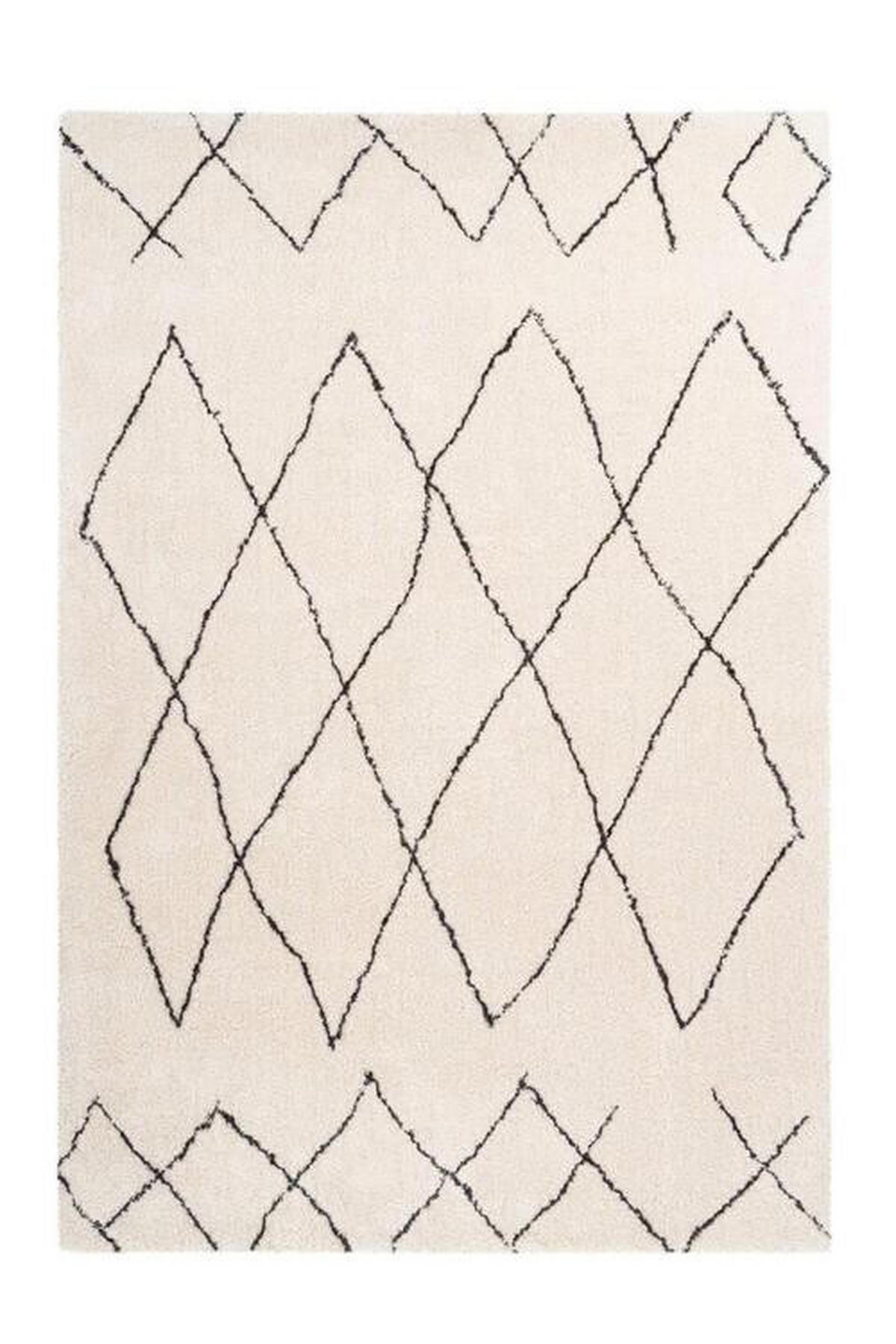 HOCHFLORTEPPICH 160/230 cm Orlando Creme, Beige  - Beige/Creme, Design, Textil (160/230cm) - Kayoom