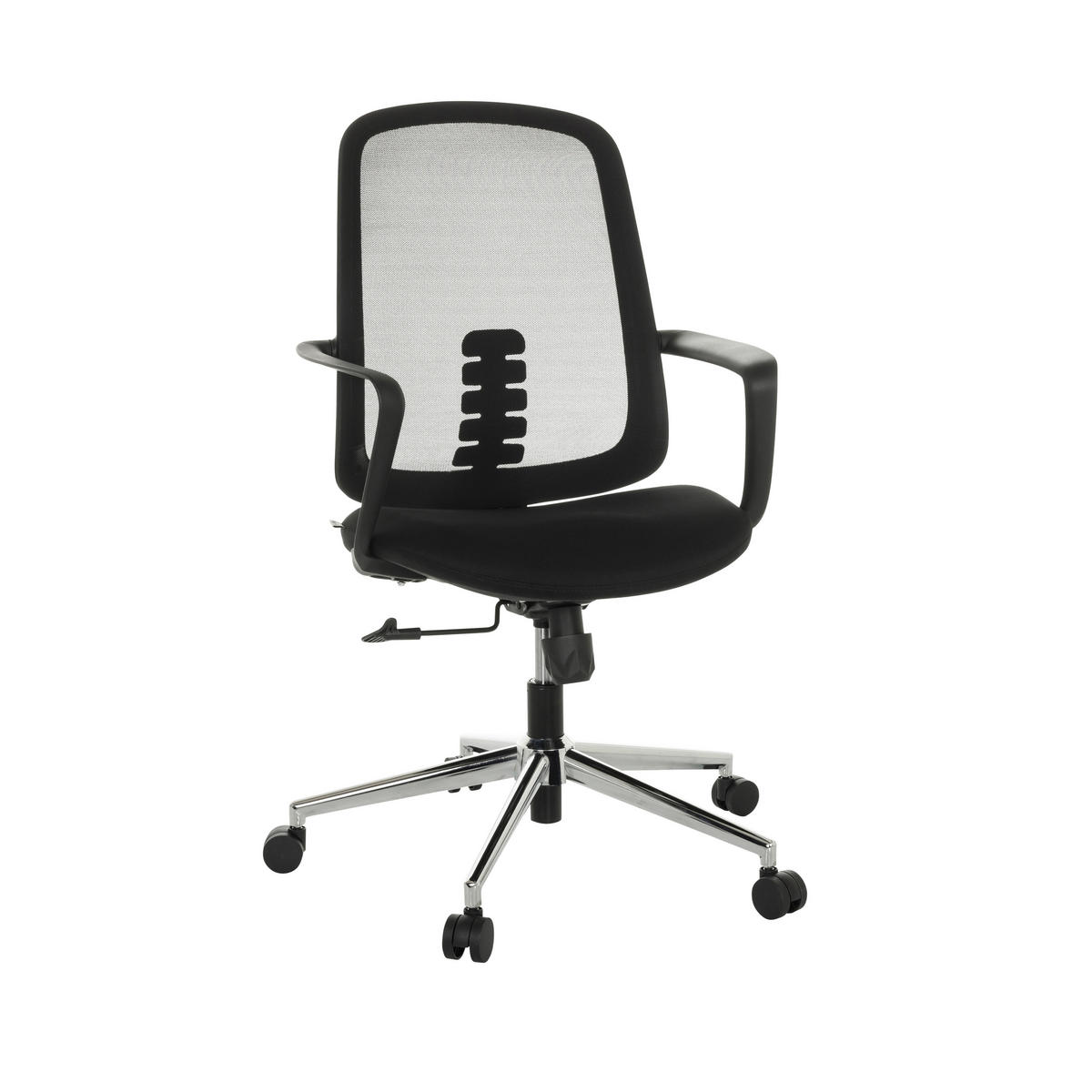 DREHSTUHL  in Schwarz  - Schwarz, Basics, Kunststoff/Textil (63/100-108/63cm) - MID.YOU