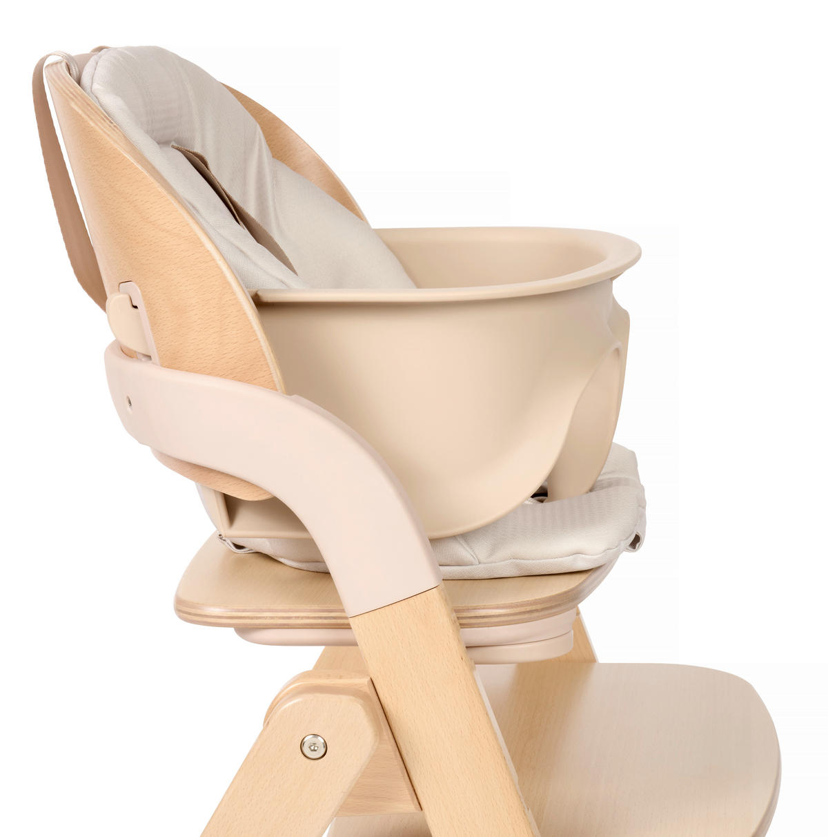 HOCHSTUHL-SET  - Beige, Basics, Holz/Holzwerkstoff (65,5/51/85cm) - Jimmylee