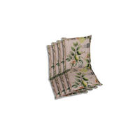 SESSELAUFLAGENSET in Gelb, Grün, Sandfarben Zitronen  - Sandfarben/Gelb, Basics, Textil (50/7/100cm)