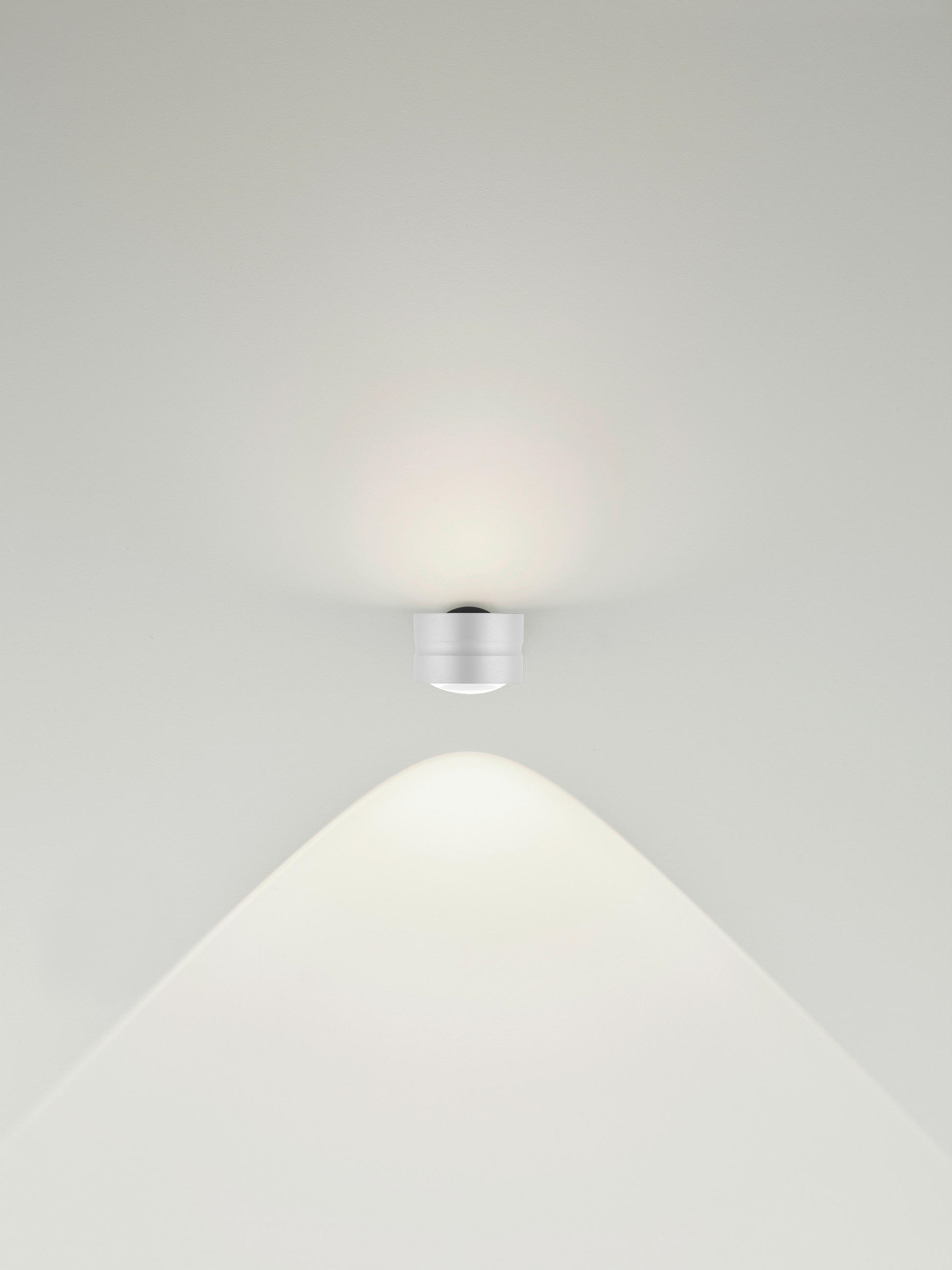 LED-WANDLEUCHTE Mika  11 cm  - Alufarben, Design, Metall (11cm) - elements by BANKAMP