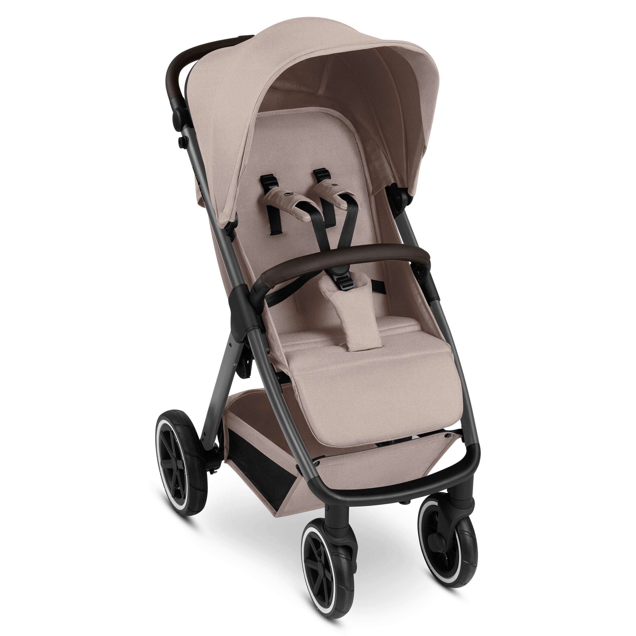 BUGGY Avus 2 Air  - Beige/Schwarz, Basics, Textil/Metall (55.5/111/79.5cm) - ABC Design