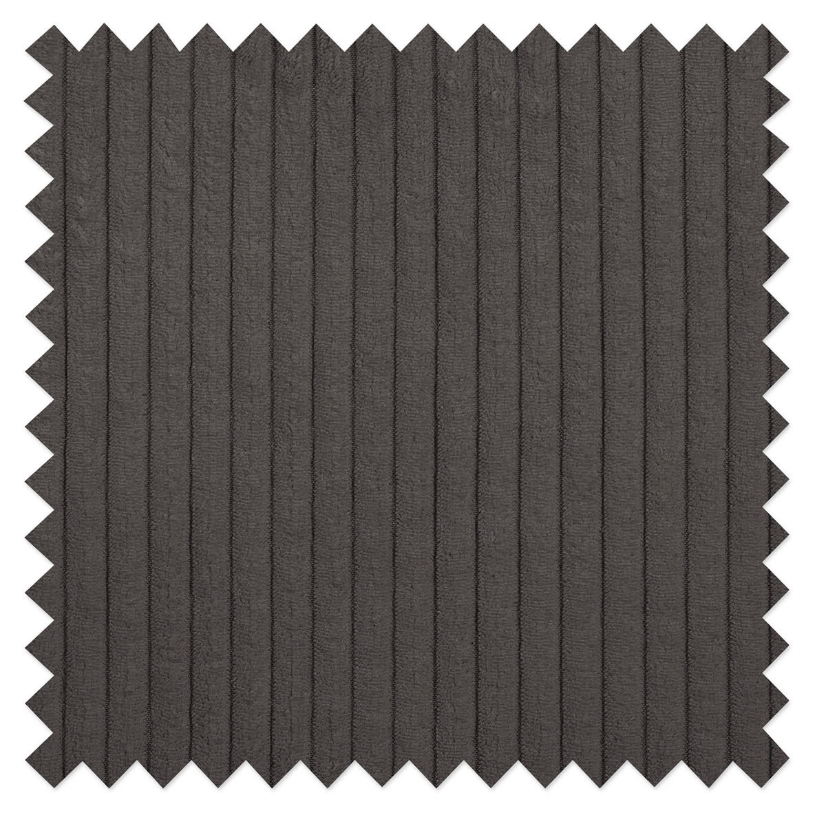 ECKSOFA Ariella Dunkelgrau Cord  - Dunkelgrau/Naturfarben, Design, Holz/Textil (161/231cm) - Livetastic