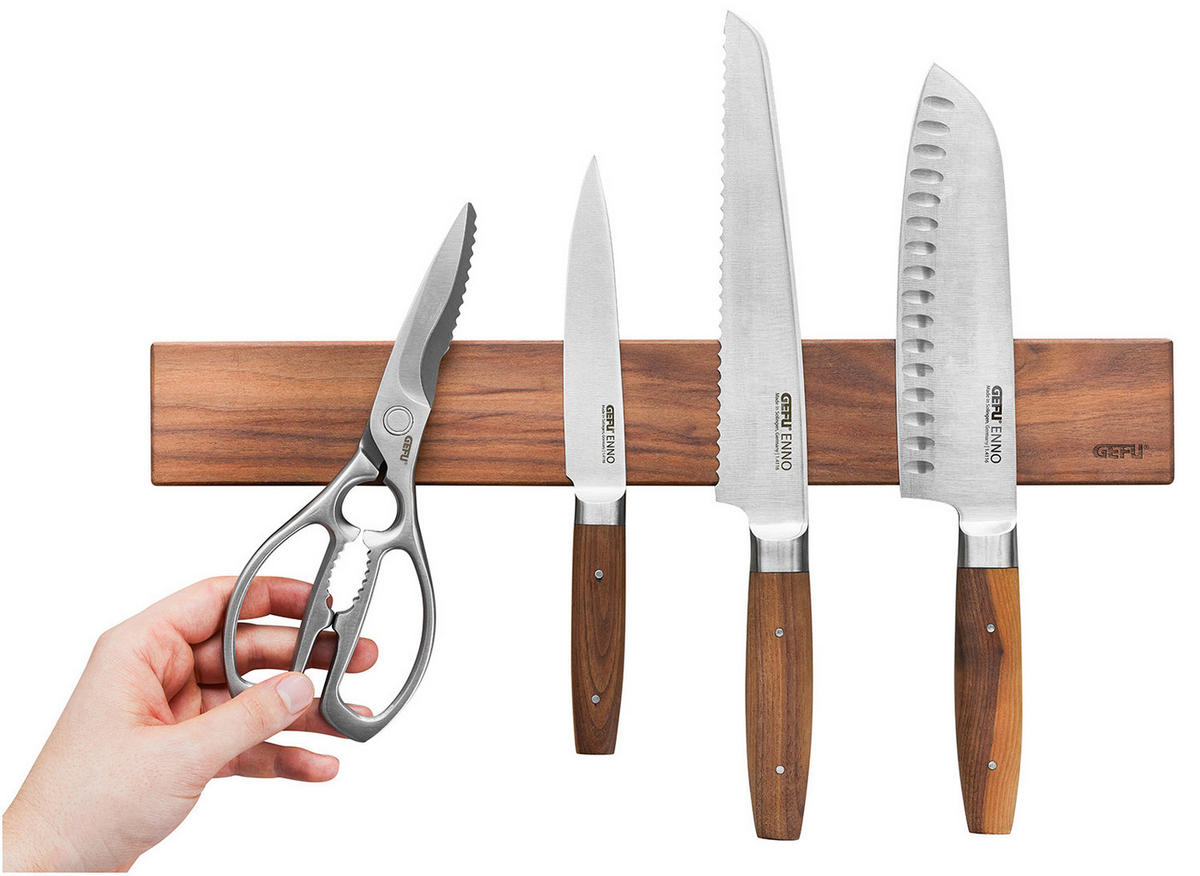MAGNETLEISTE  - Braun, Basics, Holz (42/2,2/5,6cm) - Gefu