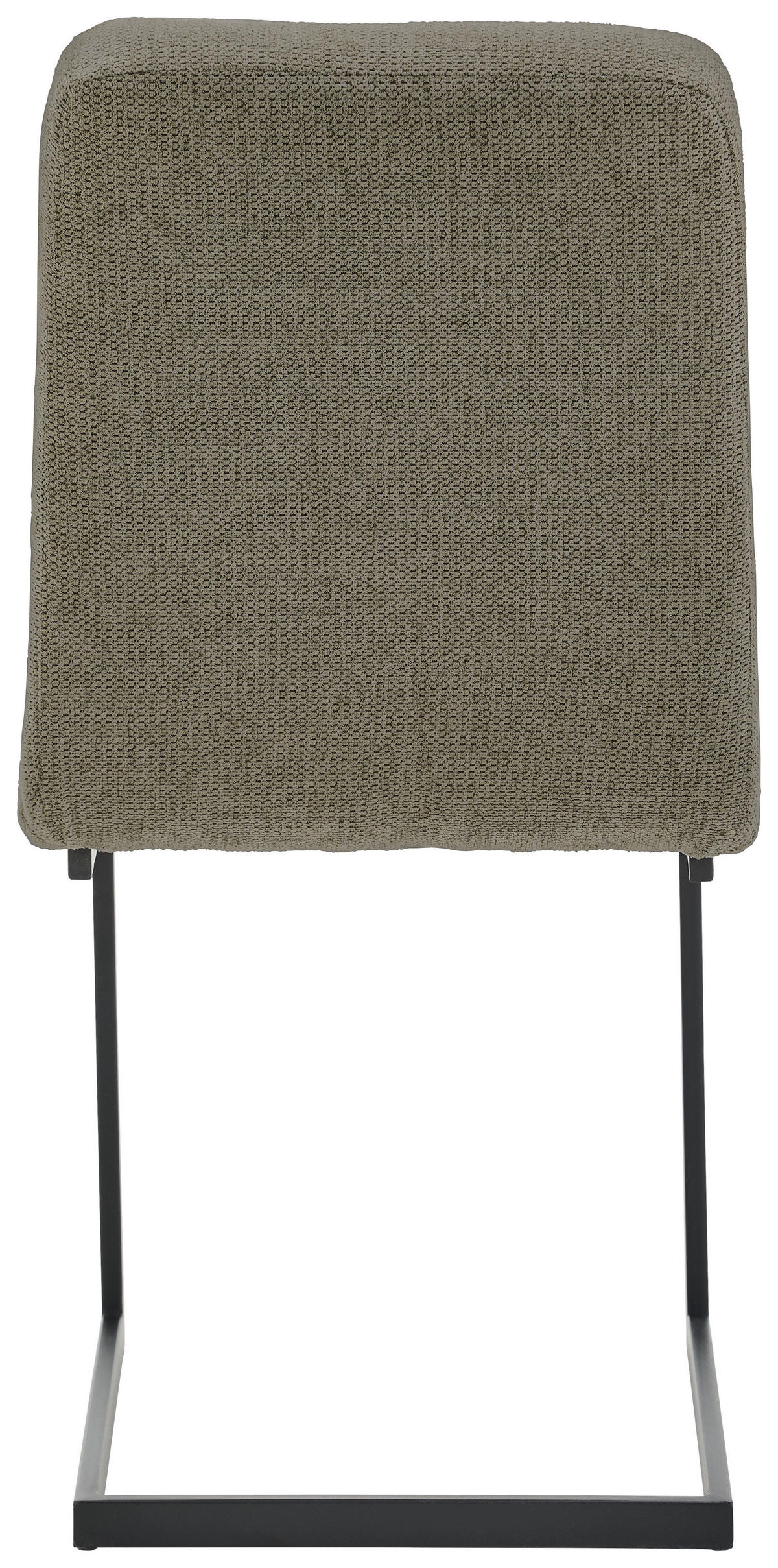 STUHL - Taupe/Schwarz, Design, Textil/Metall (45/92,5/62cm) - Novel