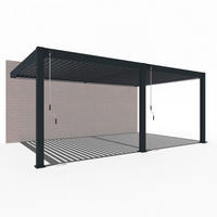 PERGOLA - Anthrazit, Basics, Metall (600/255/400cm) - Gardenson