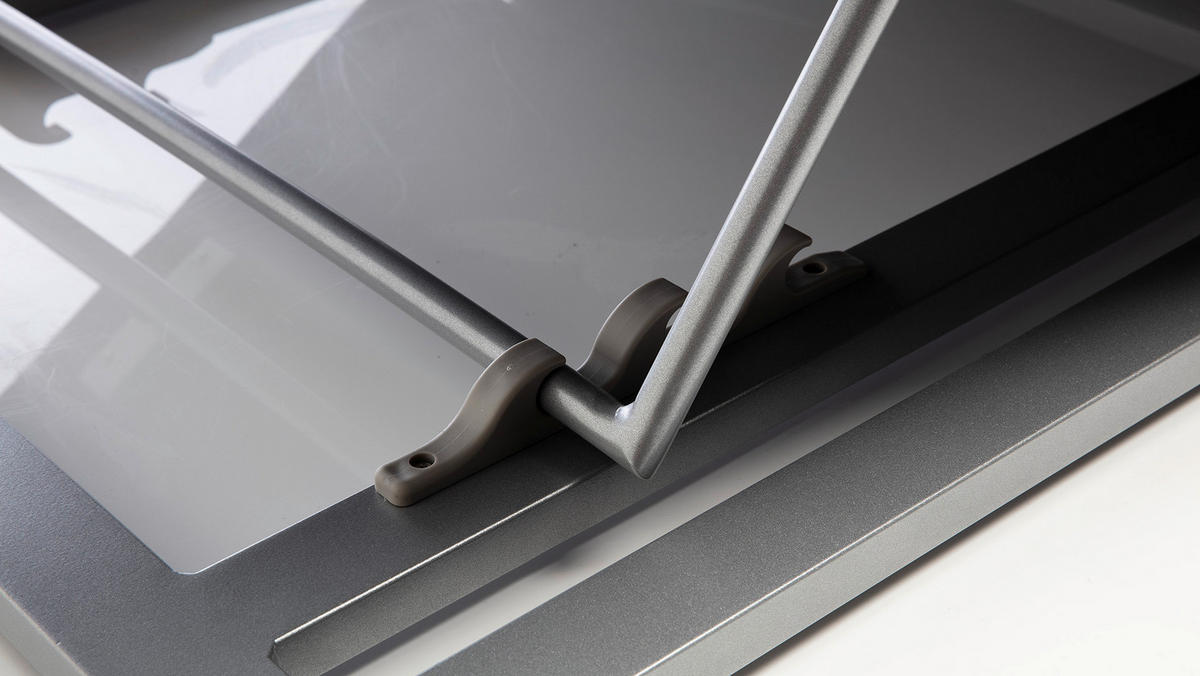 SONNENLIEGE 90/33/213 cm  - Anthrazit/Silberfarben, Basics, Kunststoff/Textil (90/33/213cm) - Kettler