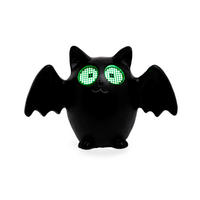 LED-Fledermaus - Schwarz, LIFESTYLE, Kunststoff (26/12,5/17,5cm)