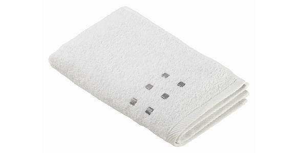 GÄSTETUCH 30/50 cm QUATTRO Weiß - Weiß, KONVENTIONELL, Textil (30/50cm) - Esposa