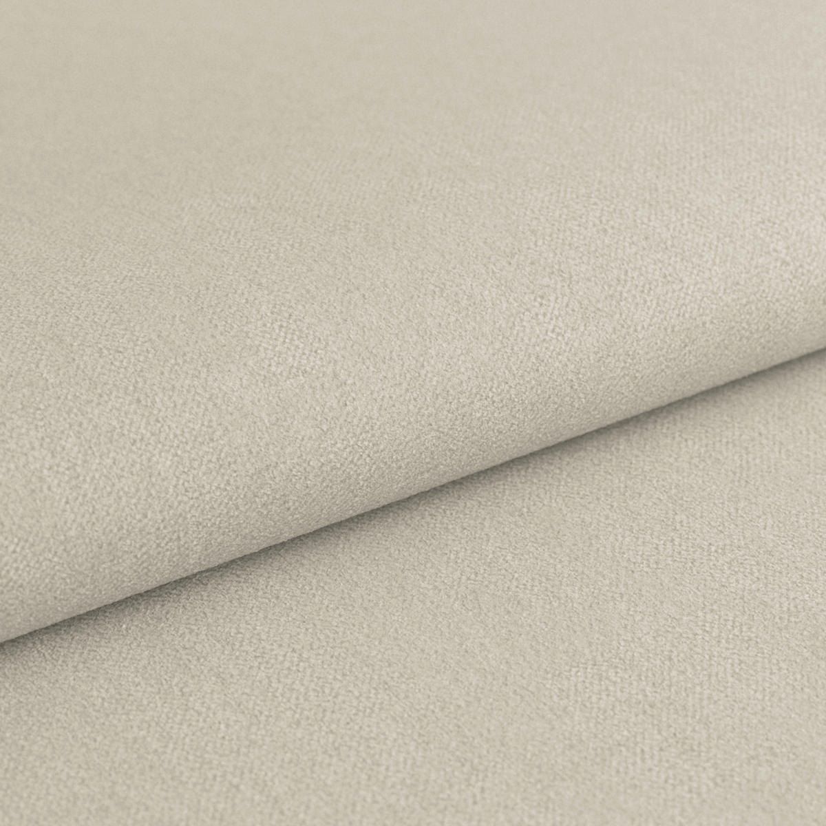 WOHNLANDSCHAFT in Velours Platinfarben  - Platinfarben/Chromfarben, KONVENTIONELL, Textil/Metall (264/217cm) - MID.YOU
