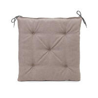 PODSEDÁK, 40/40/4 cm - šedohnědá, Basics, textil (40/40/4cm) - Novel
