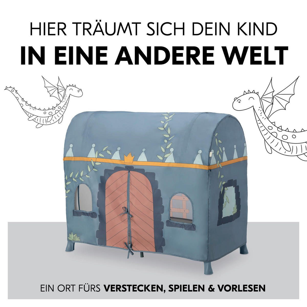 SPIELZELT - Multicolor, Basics, Textil (68/98/130cm) - Hauck