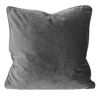 KISSENHÜLLE Elise 60/60 cm  - Dunkelgrau, Basics, Textil (60/60cm) - Svanefors