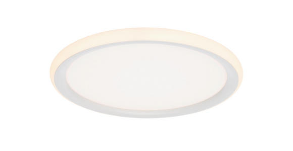 LED-DECKENLEUCHTE 30/3,5 cm   - Weiß, Basics, Kunststoff (30/3,5cm) - Novel