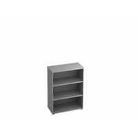 REGAL  80/110/40 cm Grau  - Schwarz/Grau, KONVENTIONELL, Holzwerkstoff/Kunststoff (80/110/40cm) - Venda