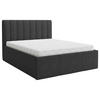 POLSTERBETT Matratze, Lattenrost, Bettkasten 140/200 cm  in Anthrazit  - Anthrazit, Trend, Holz/Textil (140/200cm) - Boxxx