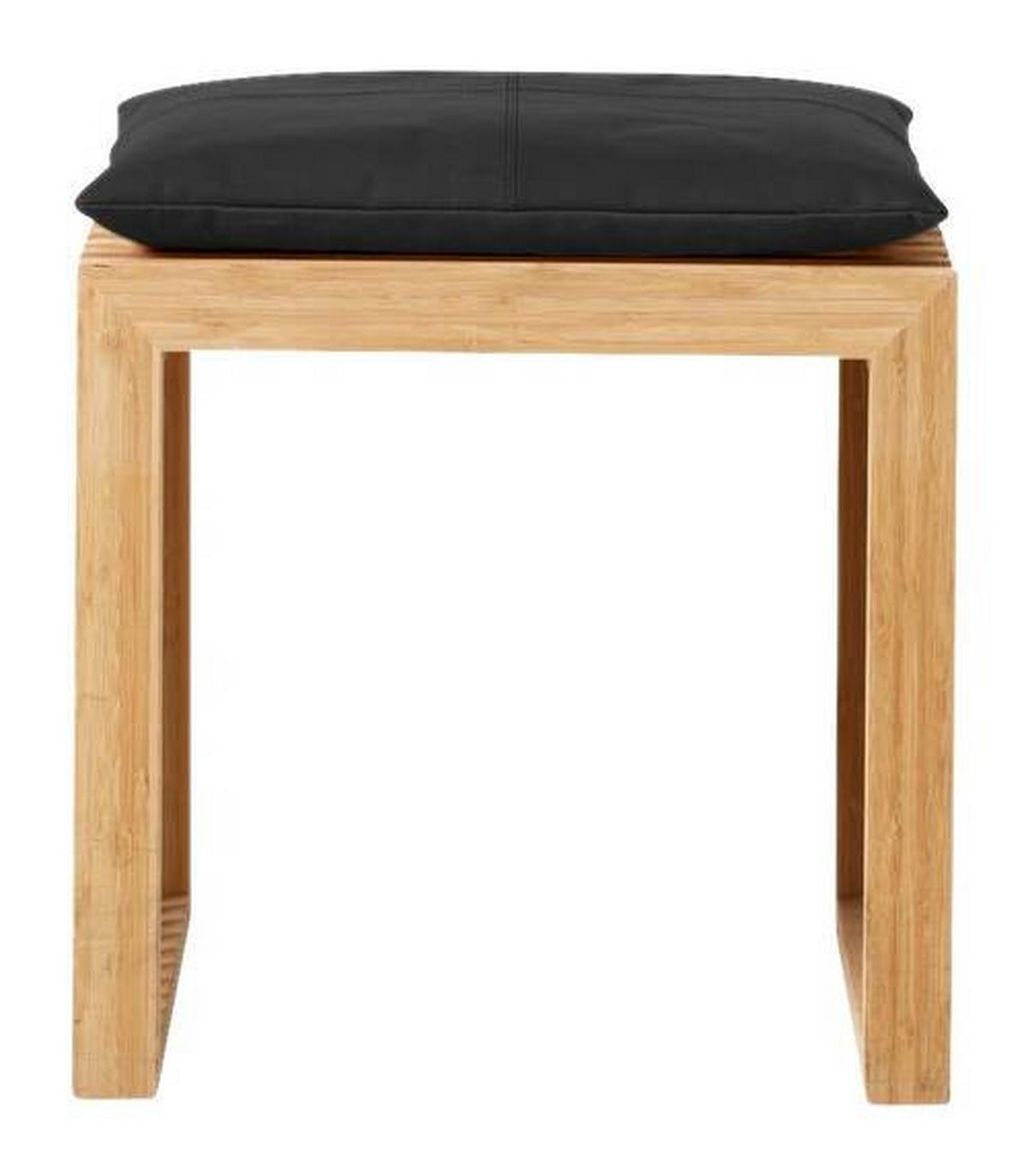 BANKAUFLAGE  - Schwarz, Design, Leder (45/3/35cm) - MID.YOU