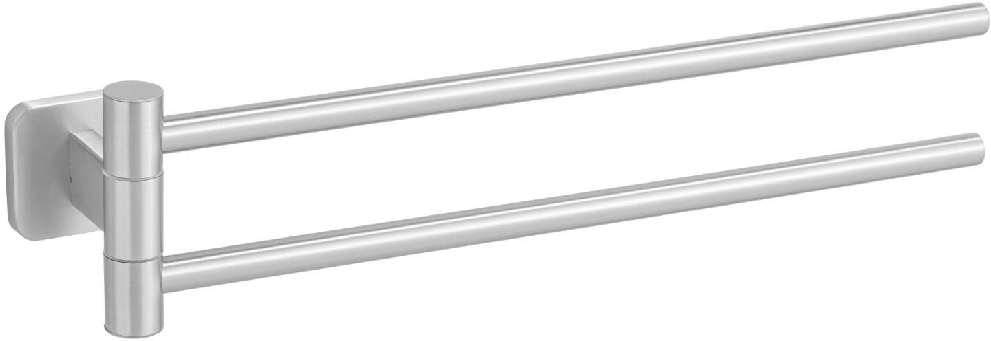 Handtuchhalter Porto Matt Edelstahlfarben B: 5 cm