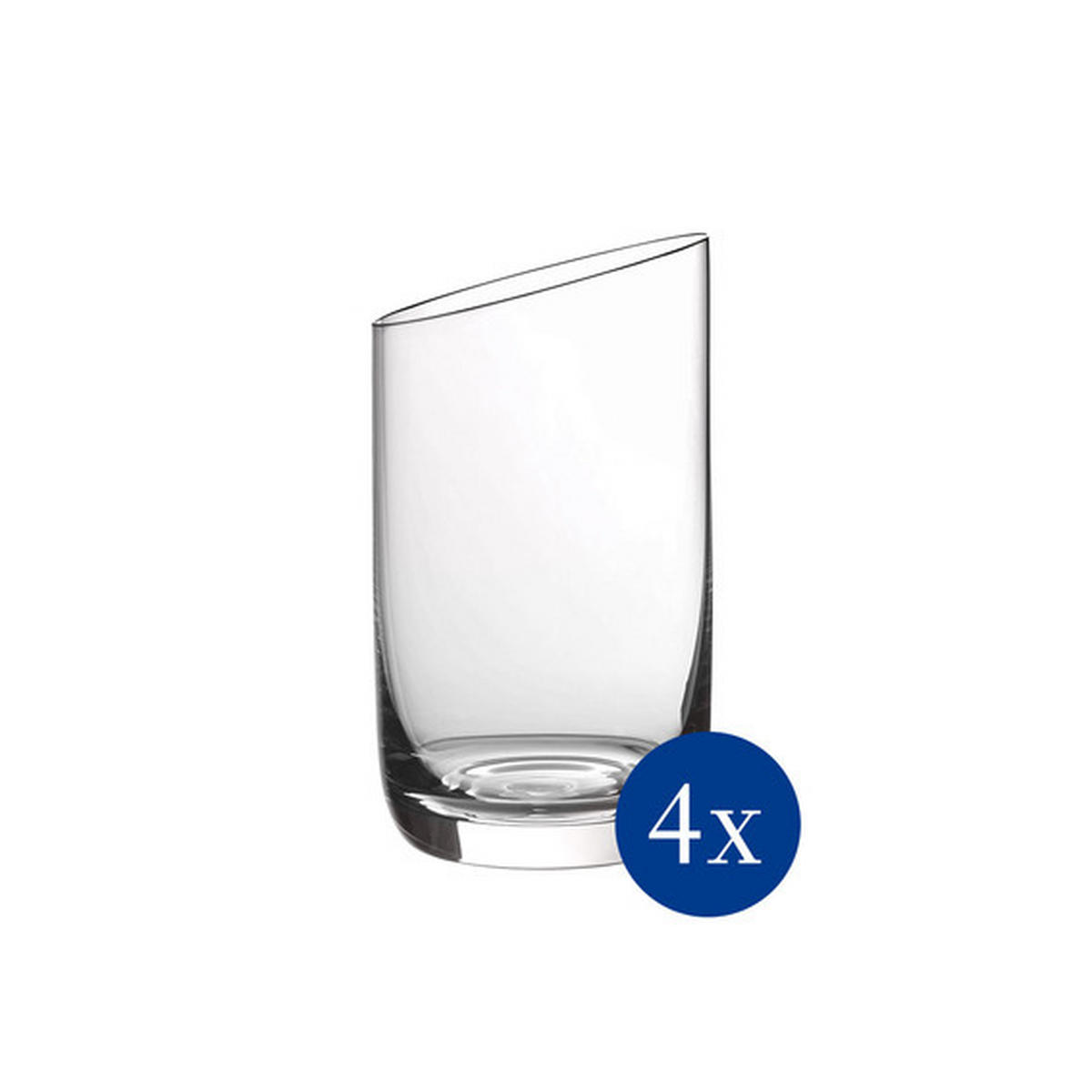GLÄSERSET New Moon  4-teilig  - Transparent, Design, Glas (200ml) - Villeroy & Boch