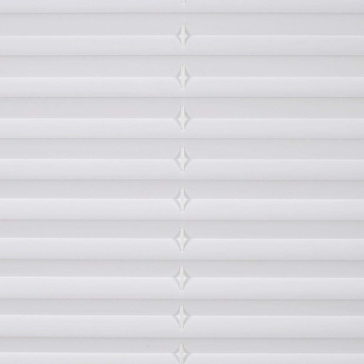 PLISSEE  halbtransparent   50/130 cm  - Weiß, Basics, Textil (50/130cm) - Boxxx
