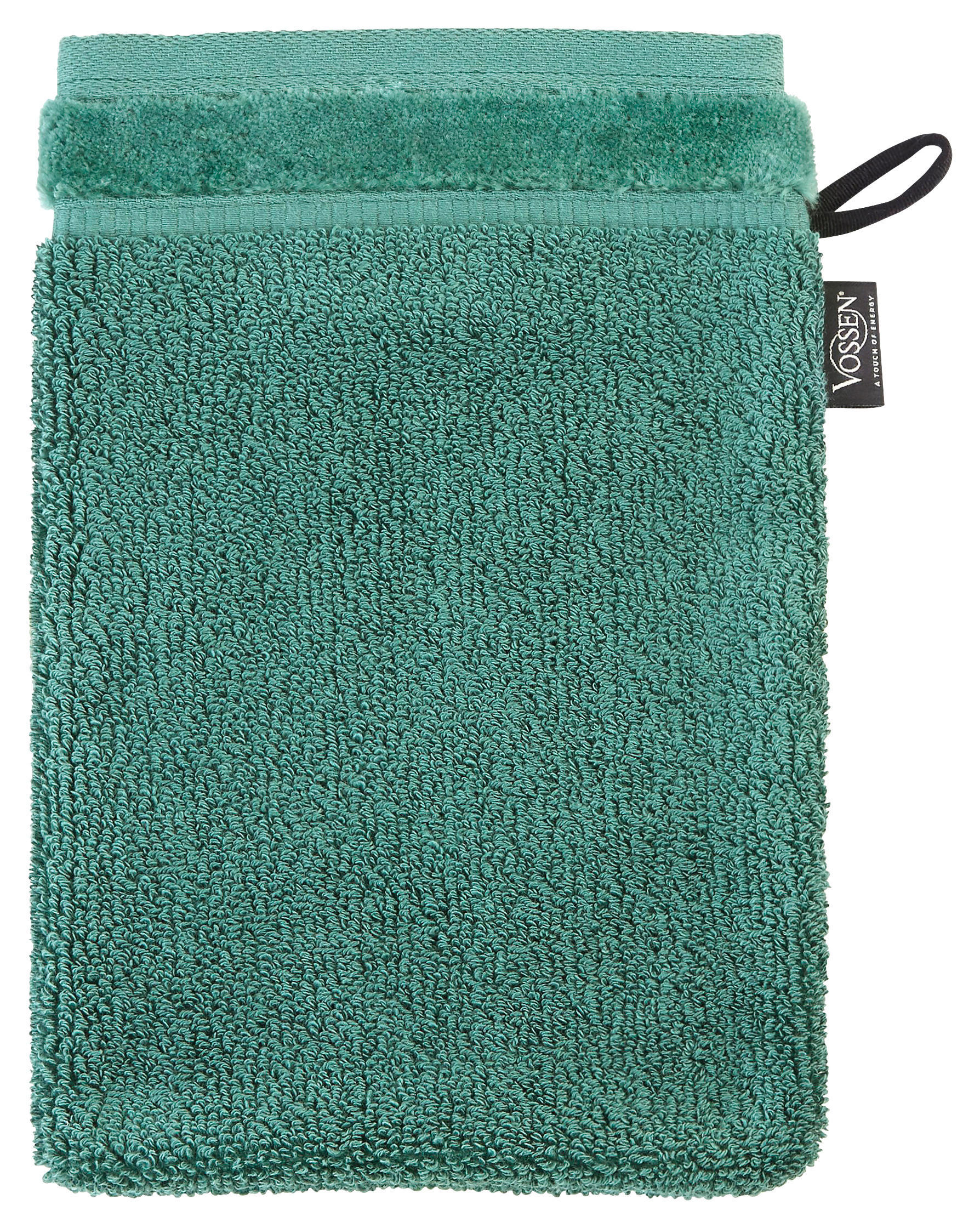 WASCHLAPPEN Pure Grün  - Grün, Basics, Textil (22/16cm) - Vossen