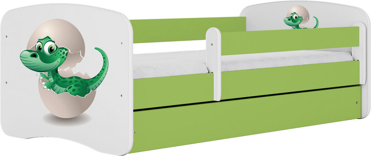 KINDER-/JUNIORBETT - Birkefarben/Weiß, MODERN, Holz/Holzwerkstoff (80/160cm) - MID.YOU