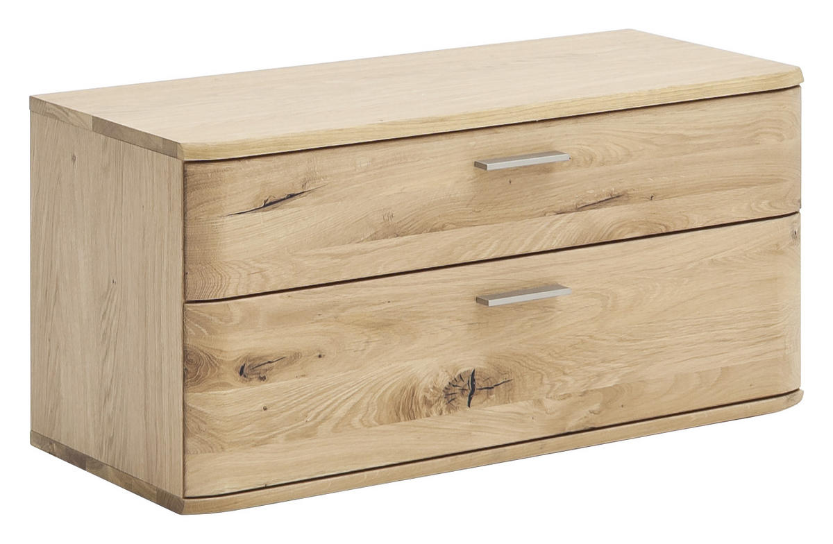 GARDEROBE 5-teilig  in 240/197/38 cm  - Eichefarben, Natur, Holz/Holzwerkstoff (240/197/38cm)