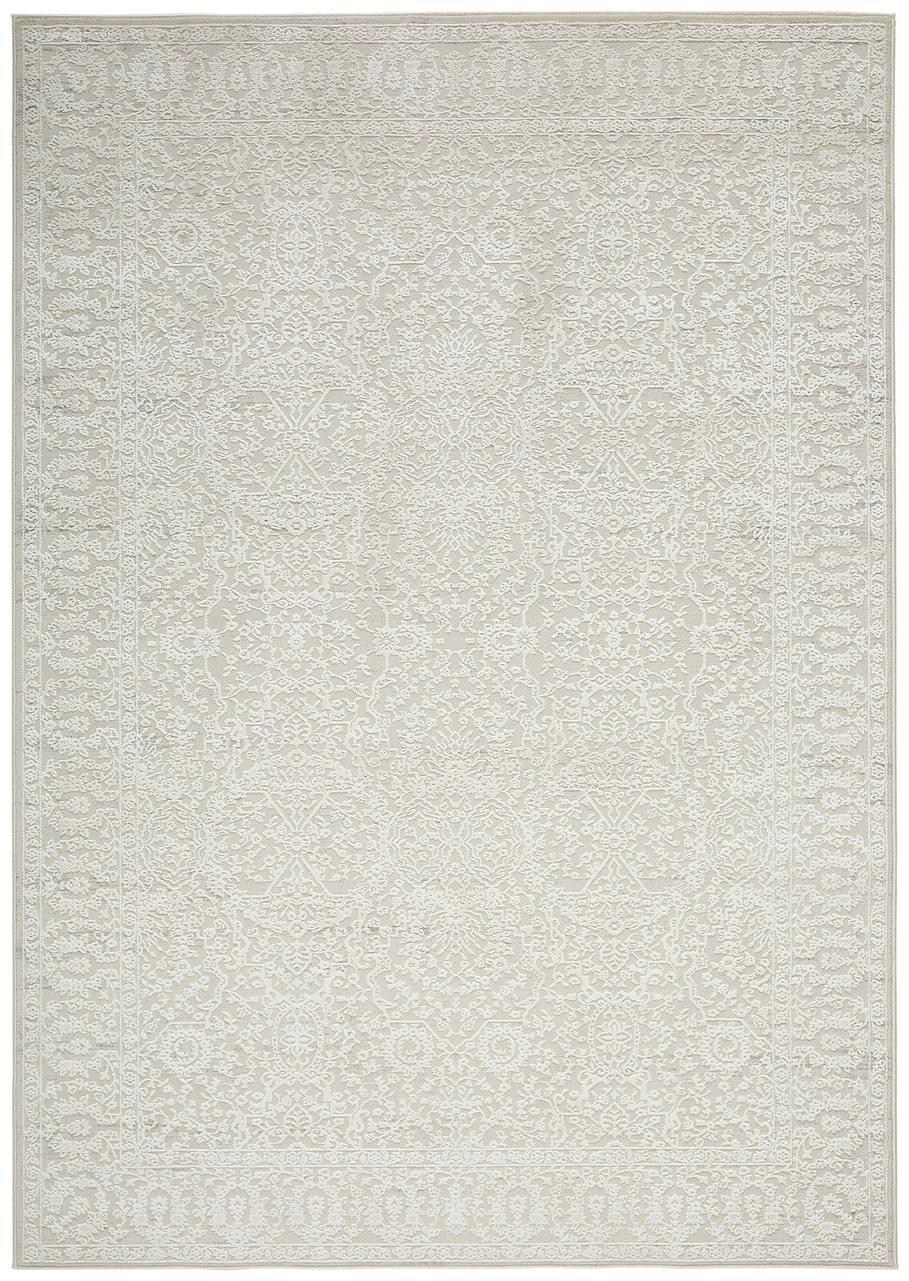 Dieter Knoll Vintage-Teppich Creme 160x230 cm