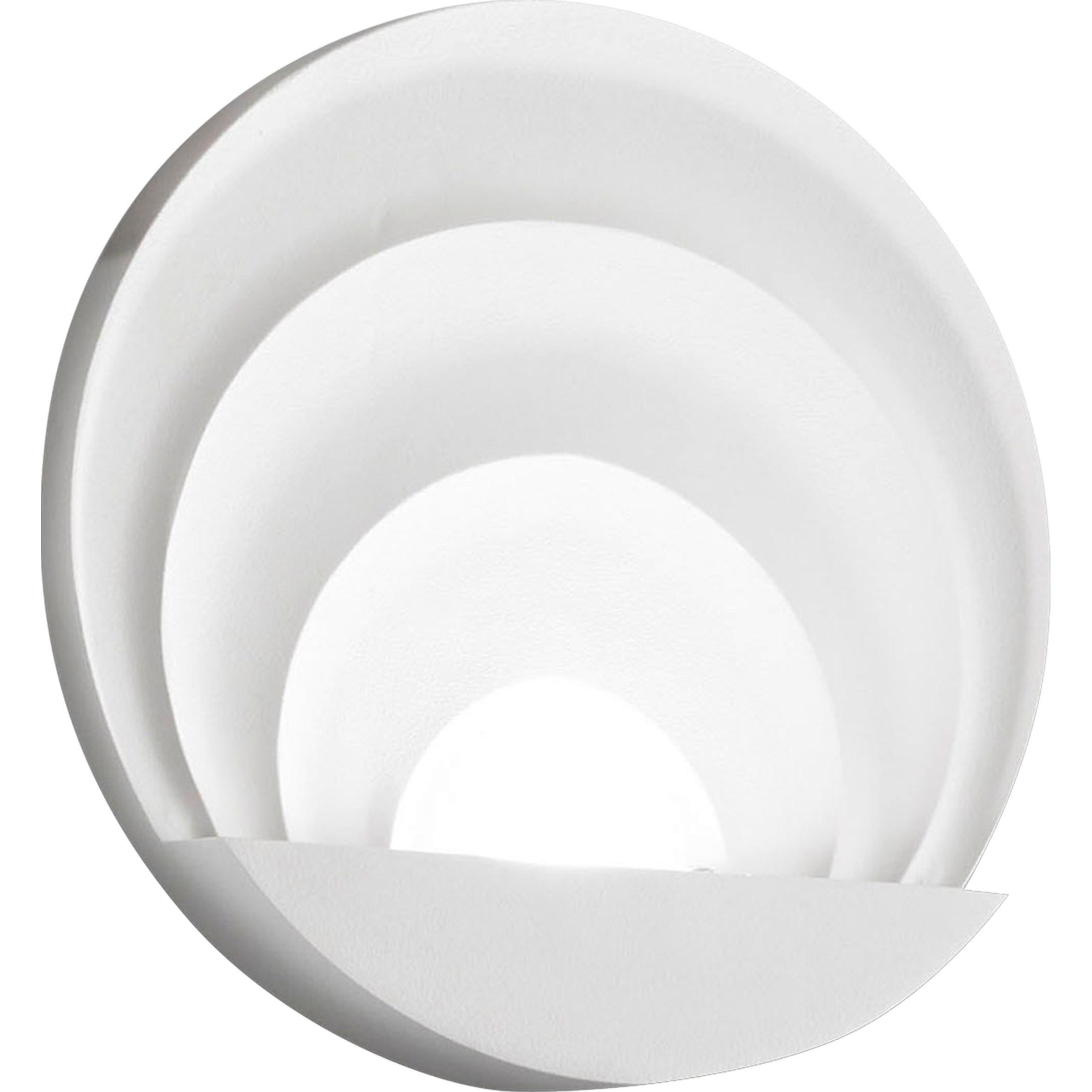 LED-WANDLEUCHTE Sunrise 26/6,5 cm   - Weiß, Design, Metall (26/6,5cm) - Fabas Luce