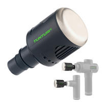 AUFSATZ FÜR MASSAGEPISTOLE  - Schwarz, KONVENTIONELL, Kunststoff (4,5/4,5/9,1cm)