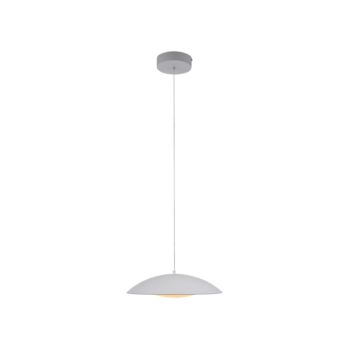 LED-PENDELLEUCHTE SW LENTE 40/40/180 cm   - Weiß, KONVENTIONELL, Kunststoff/Metall (40/40/180cm) - Schöner Wohnen