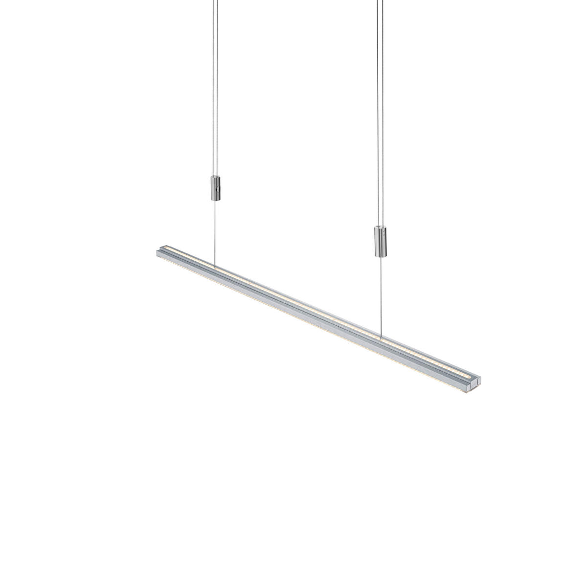 LED-HÄNGELEUCHTE 110-203/150 cm  - Design, Metall (110-203/150cm) - Bankamp