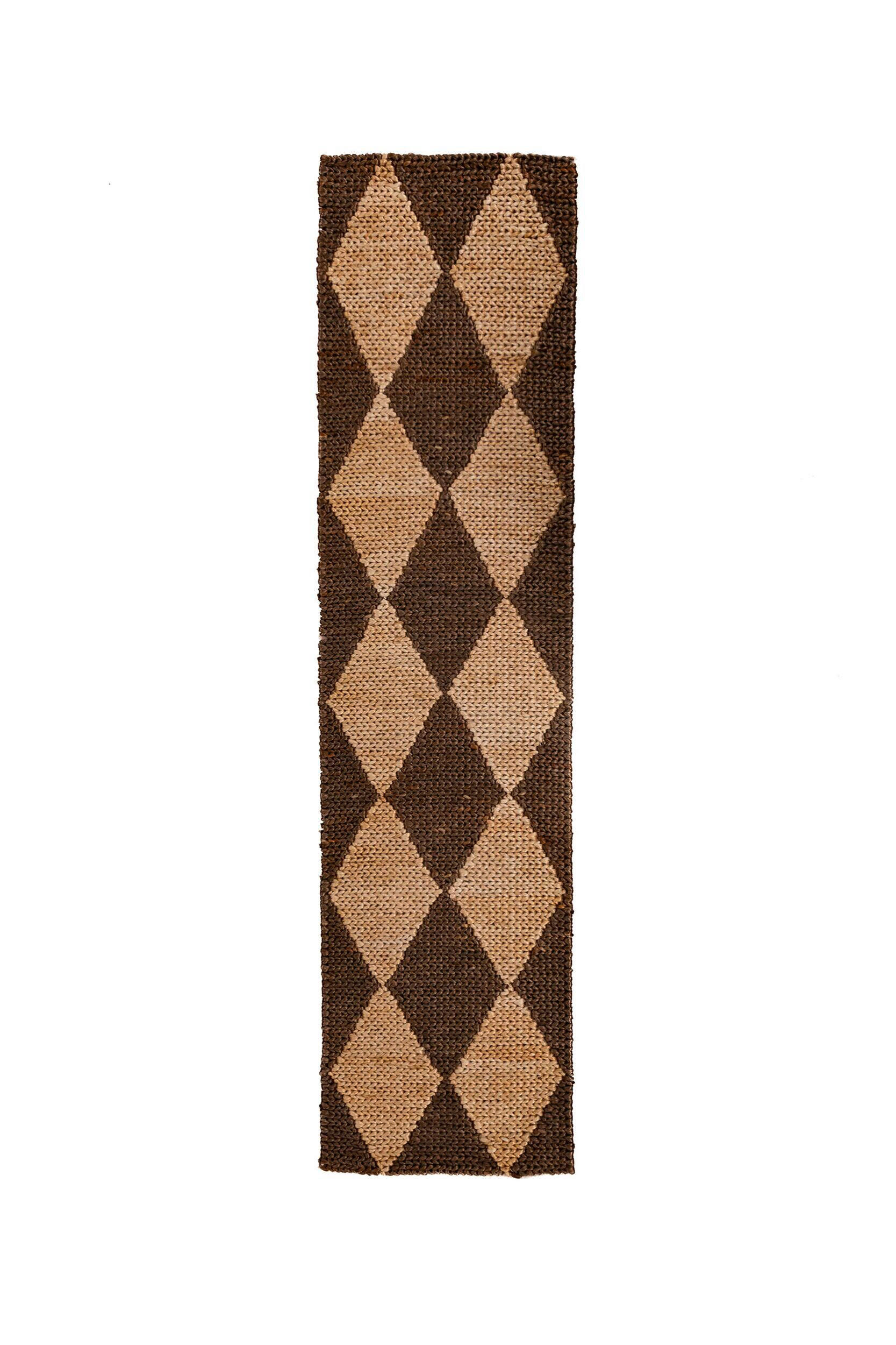 Flair Rugs BĚHOUN, 80/230 cm, tmavě hnědá