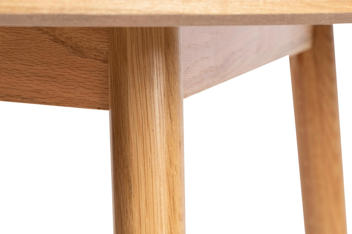 ESSTISCH in Holz, Holzwerkstoff 100/100/75 cm  - Eichefarben, Natur, Holz/Holzwerkstoff (100/100/75cm) - Livetastic
