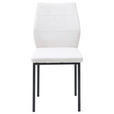 STUHL Samt Beige  - Beige/Schwarz, Design, Textil/Metall (44/88/57cm) - Carryhome
