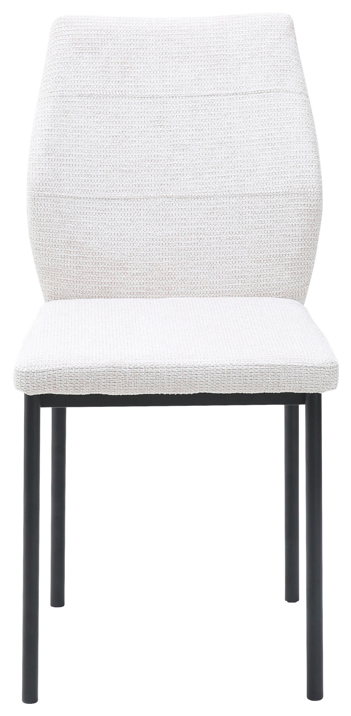 STUHL Samt Beige  - Beige/Schwarz, Design, Textil/Metall (44/88/57cm) - Carryhome