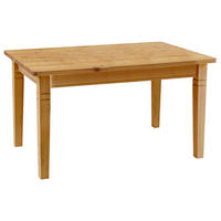 ESSTISCH 140/90/78 cm Echtholz  Holz in verschiedenen Größen erhältlich rechteckig Laugenfarbig  - Laugenfarbig, ROMANTIK / LANDHAUS, Holz (140/90/78cm) - Boxxx