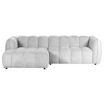 ECKSOFA in Chenille Hellgrau  172/272 cm  - Hellgrau/Schwarz, KONVENTIONELL, Kunststoff/Textil (172/272cm) - Carryhome