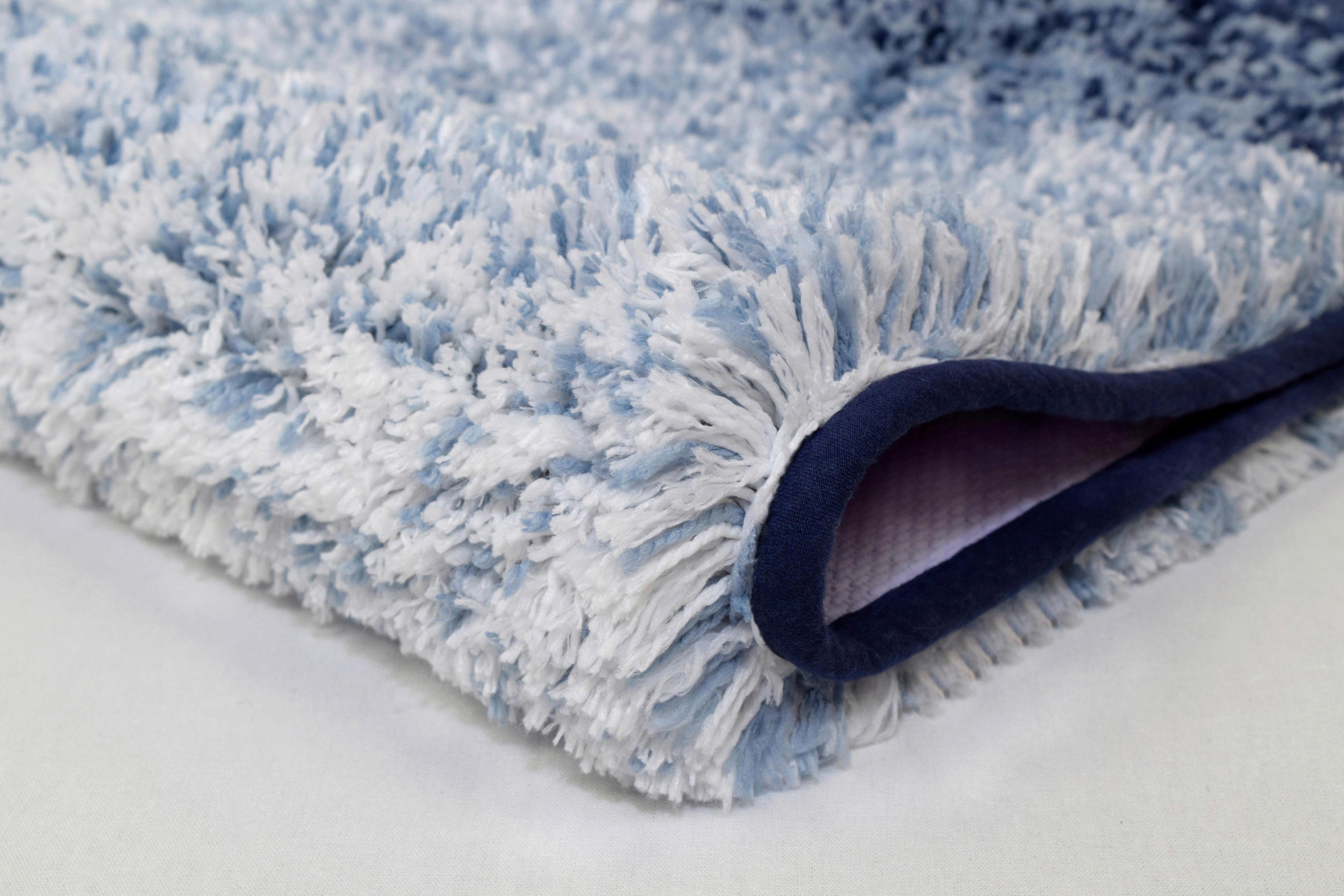 BADTEPPICH Blau 70 /120 cm  - Blau, Konventionell, Kunststoff/Textil (70 /120cm) - Kleine Wolke