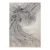 FLACHWEBETEPPICH 60/110 cm Grau rechteckig  - Grau, Basics, Textil (60/110cm) - Kayoom