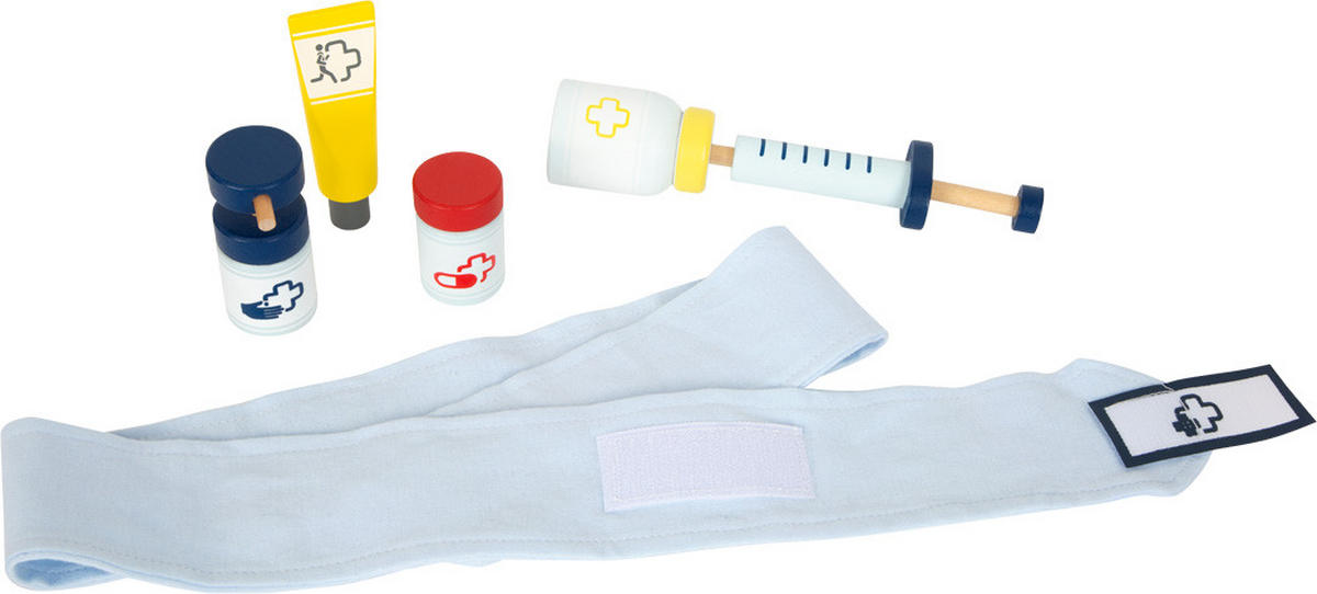 KINDER-ARZTKOFFER - Multicolor, Basics, Holz/Textil (25/33/16cm) - small foot